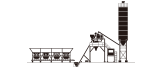 محطة وزن وخلط الخرسانة